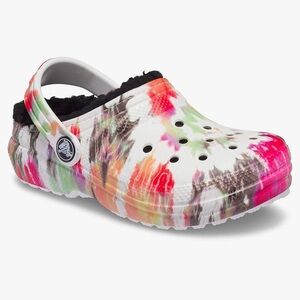 Crocs Unisex Classic Marbled Tie Dye Lined Clog
